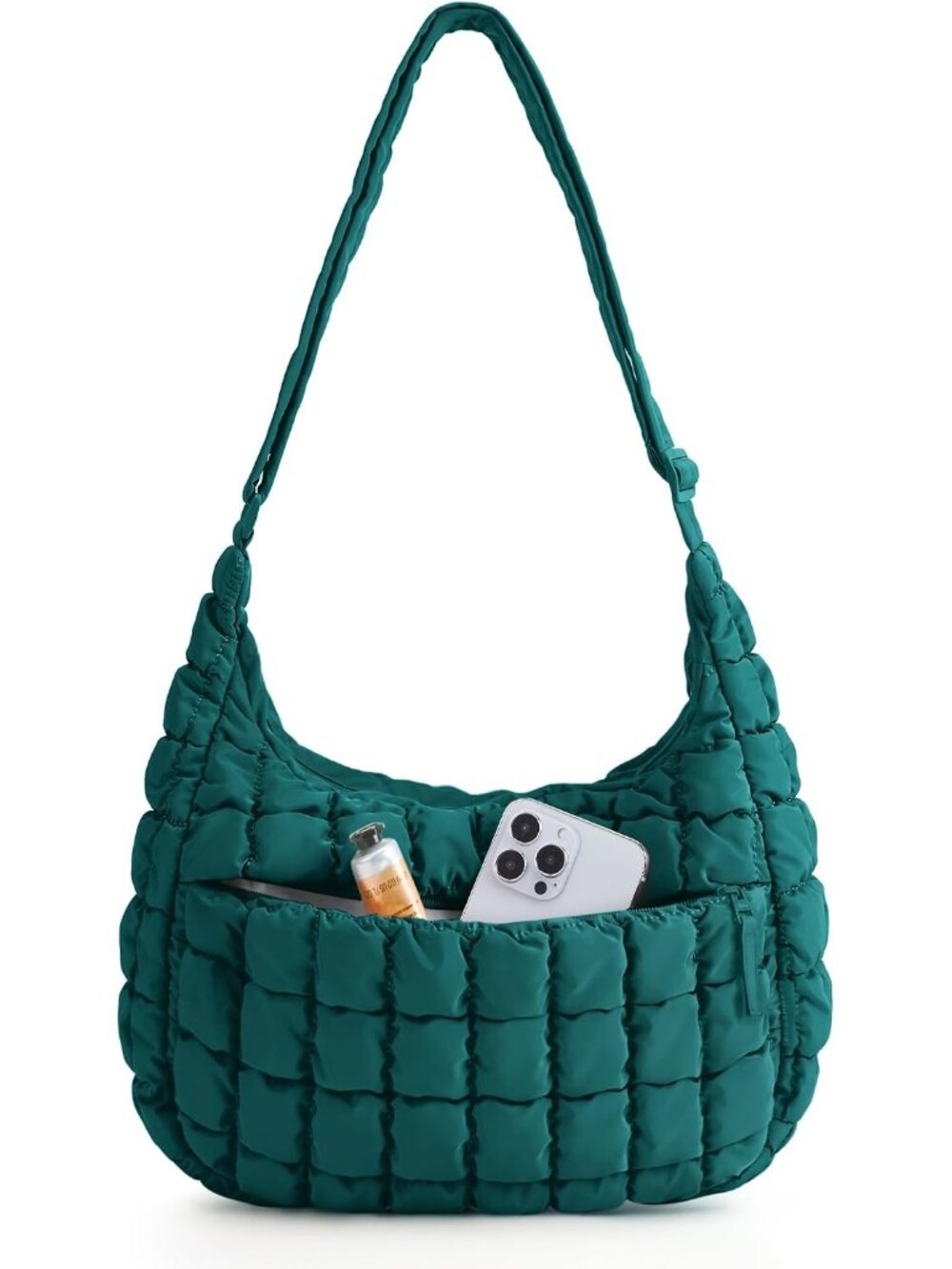 Quilted Crossbody Bags for Women, Travel Purses Hobo Shoulder Bag